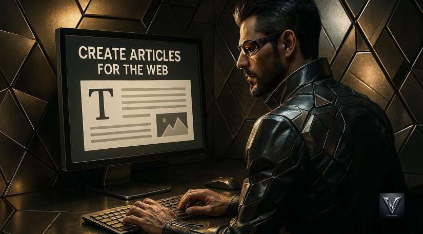 writing article slide